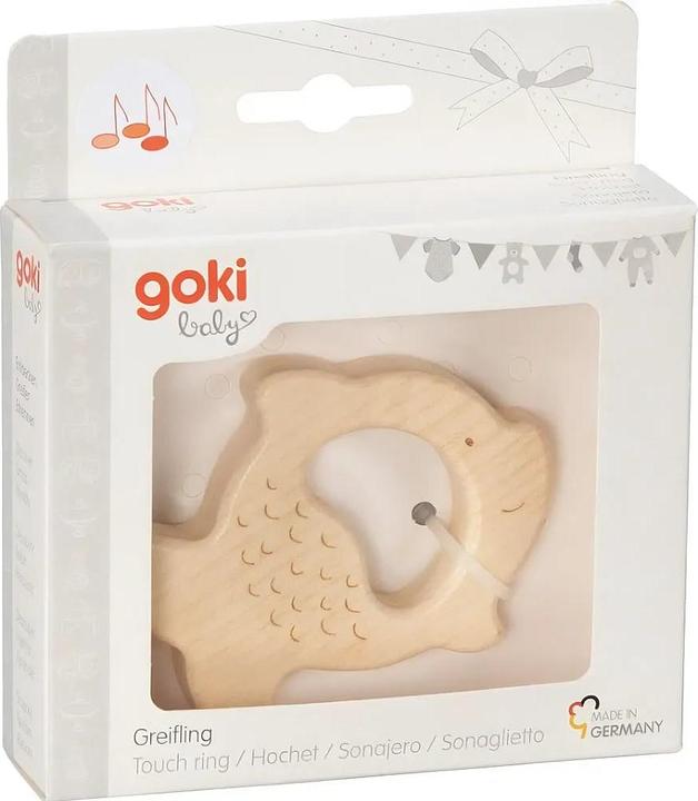 Produktbild Goki Greifling Fischrassel natur