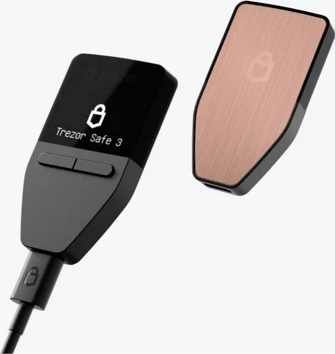 Immagine prodotto Trezor Cassaforte 3 - Rosa Galattica (USB-C)