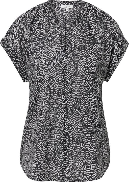 Immagine prodotto s.Oliver Bluse Leichte Baumwoll-Bluse mit All-over-Print (34)