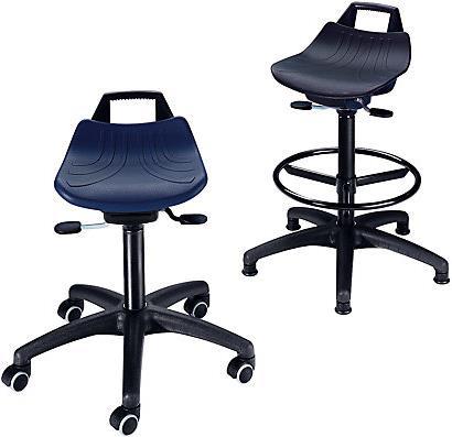 Actual product image kaiserkraft Work stool with gas lift height adjustment