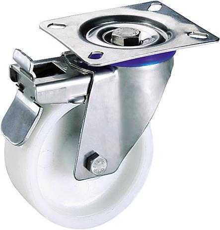 Produktbild kaiserkraft Polyamid-Rad, Gehäuse Edelstahl