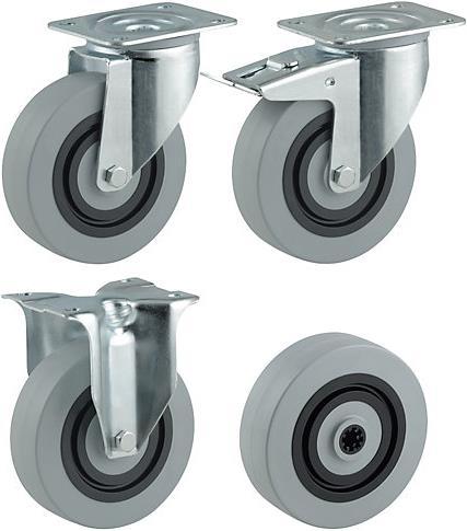 Produktbild Tente Polyamid-Rad, grau