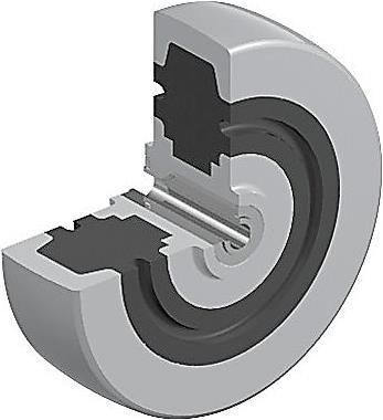 Produktbild Tente Polyamid-Rad, grau