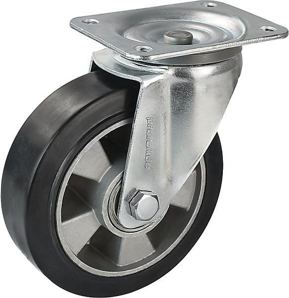 Produktbild Proroll Elastik-Vollgummi-Reifen, schwarz