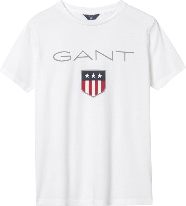Actual product image GANT T-shirt Sporty Comfortable fit Shield Logo - 17738 (134, 140)