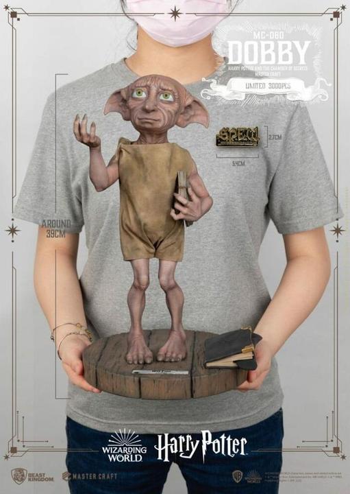 Image du produit Beast Kingdom Harry Potter: The Chamber of Secrets - Master Craft Dobby