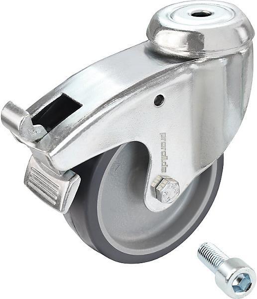 Image du produit Proroll Jeu de pneus en élastomère thermoplastique, avec vis sans tête