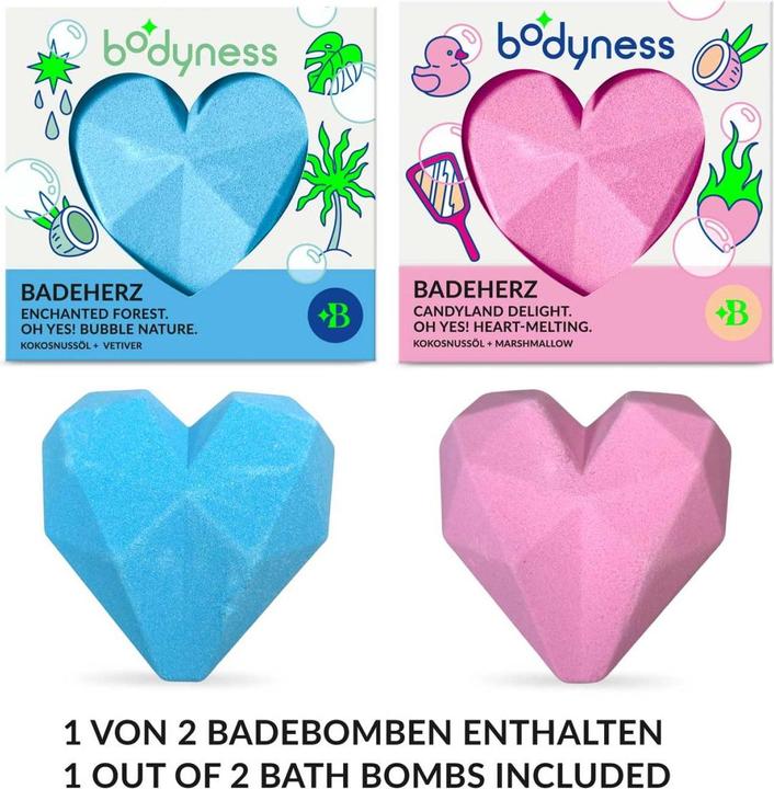 Produktbild Craze Bodyness Badeherz Assortiert (Badesalz)
