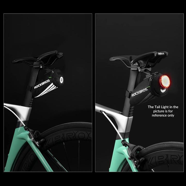 Produktbild Rockbros C28 bicycle bag under the saddle - black (0.20 l, Rahmentasche)