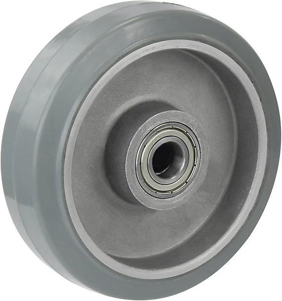 Produktbild Proroll Elastik-Vollgummi-Reifen, grau