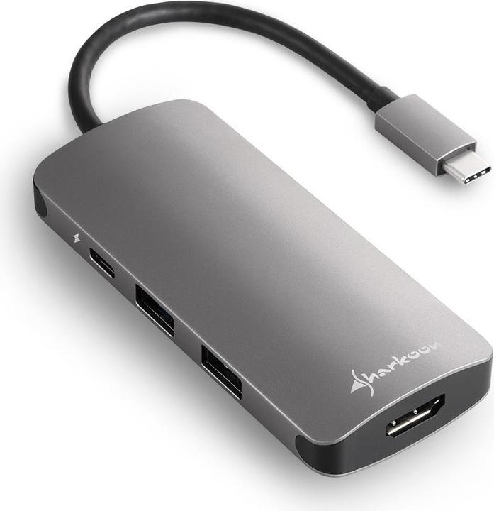 Produktbild Sharkoon Type C Multiport Adapter (USB-C, 1 Ports)