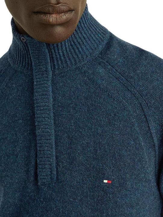 Produktbild Tommy Hilfiger Pullover Top mit halbem Reissverschluss Raglanärmel (M)