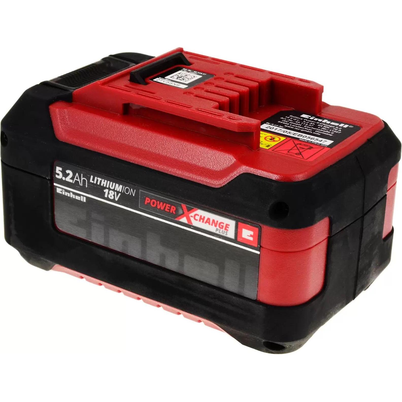 Thumbnail - Einhell, Werkzeugakku + Ladegerät, Original Akku Power X-Change Plus für alle Power X-Change Geräte 18V 5,2Ah (18 V)
