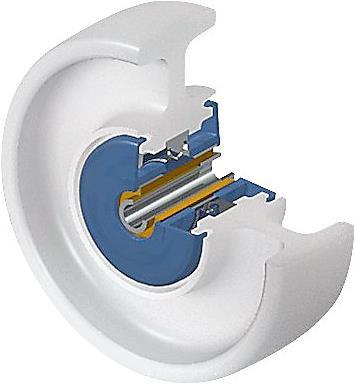 Produktbild Tente Polyamid-Rad, weiss