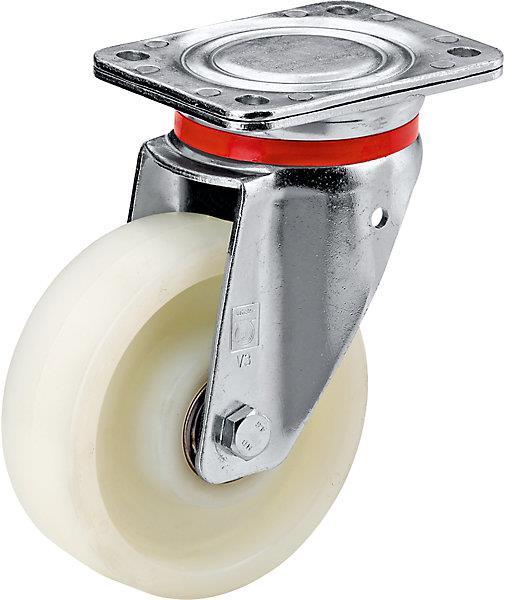 Produktbild Wicke Polyamid-Rad, Stahlblech-Gehäuse