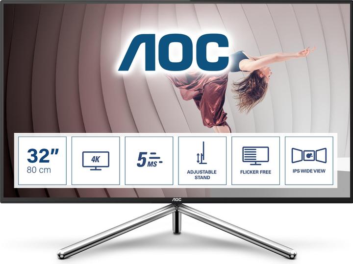 Actual product image AOC U32U1 (3840 x 2160 Pixels, 31.50")