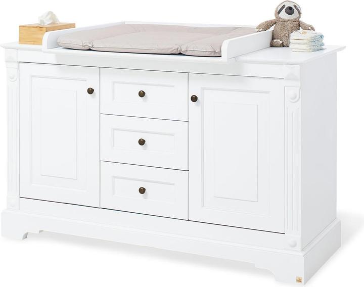 Actual product image Pinolino Kinderzimmer-Set 'Emilia' extrabreit inkl. Wandregal, 3-tlg. (Children's wardrobes)