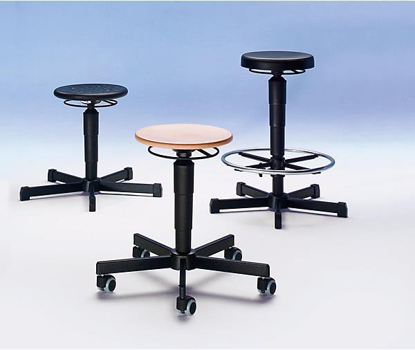 Produktbild Meychair Arbeitsdrehhocker, Gasfeder-Höhenverstellung (35 - 48 cm)