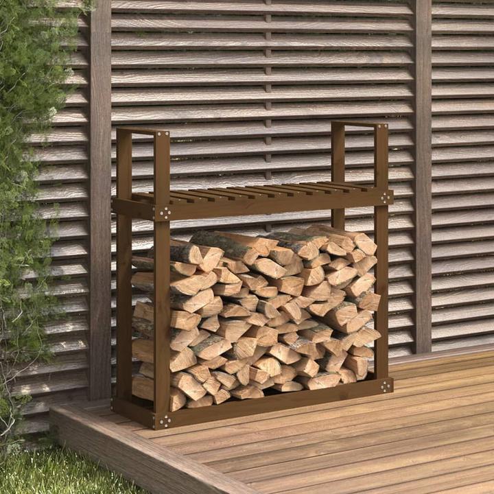 Actual product image vidaXL Kaminholzregal