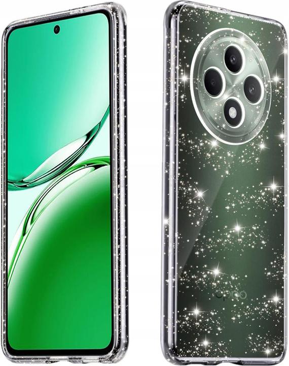 Image du produit Techsuit - SparkleSkin Series - Oppo Reno12 F 4G / Reno12 F 5G / Reno12 FS 4G / Reno12 FS 5G - Clear (Oppo Reno12)