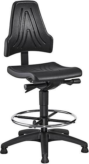 kaiserkraft Industrial swivel chair, height adjustable