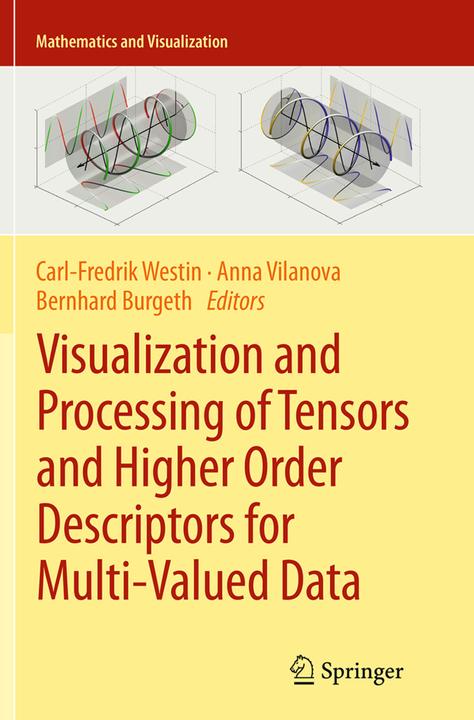 Produktbild Visualization and Processing of Tensors and Higher Order Descriptors for Multi-Valued Data (Englisch, Anna Vilanova, Bernhard Burgeth, Carl-Fredrik Westin, 2016)