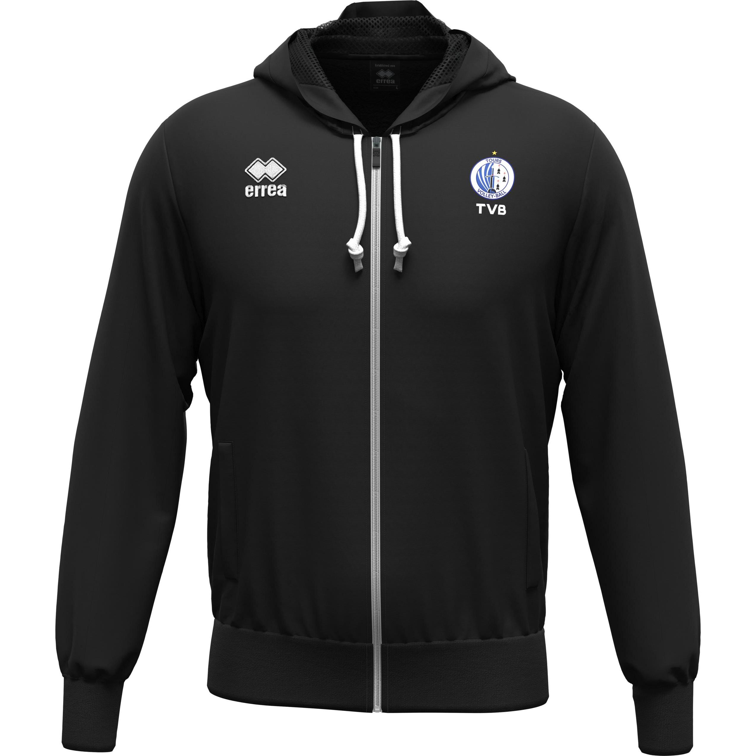 Errea, Herren, Jacke, trainingsjacke tours jacob 2023/24 (M), Schwarz, M
