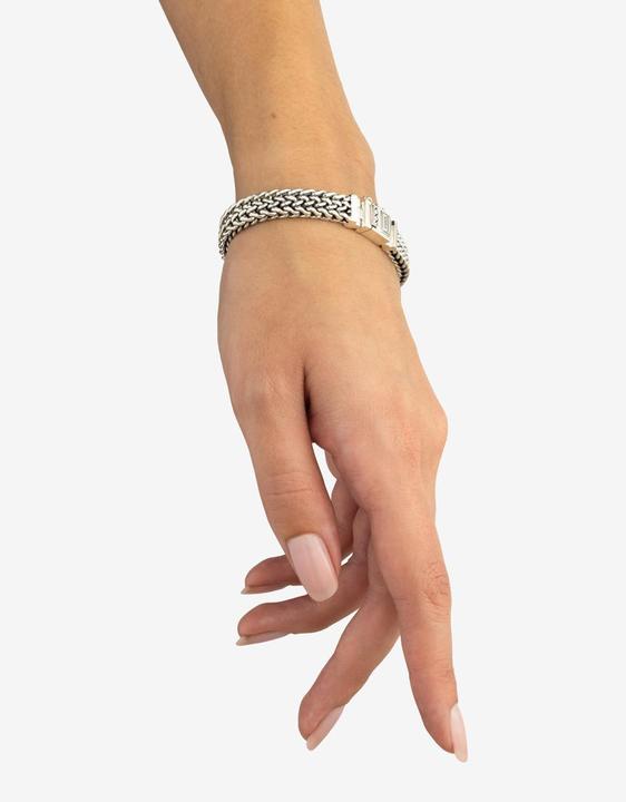 Immagine prodotto Buddha to Buddha Bracciale piccolo Julius (19 cm, Argento)