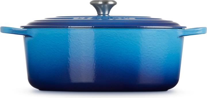 Actual product image Le Creuset Roaster Oval Sig 33 cm Azure (33 cm, Casserole + Stewpot, Cast iron)