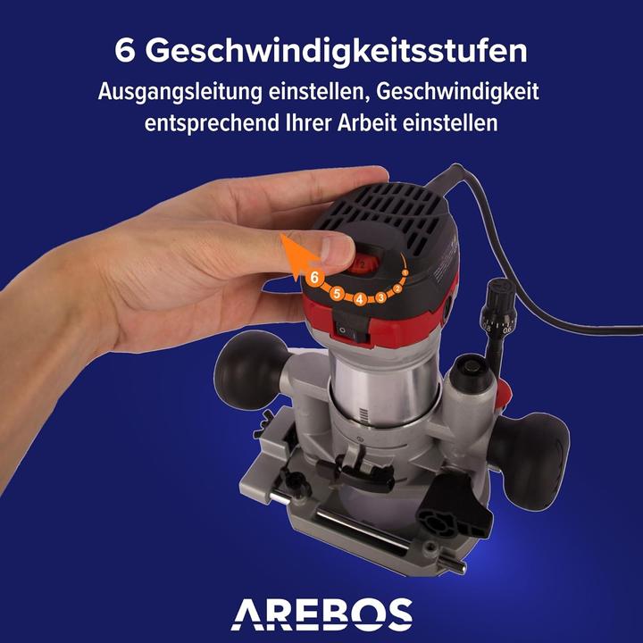 Actual product image Arebos Router