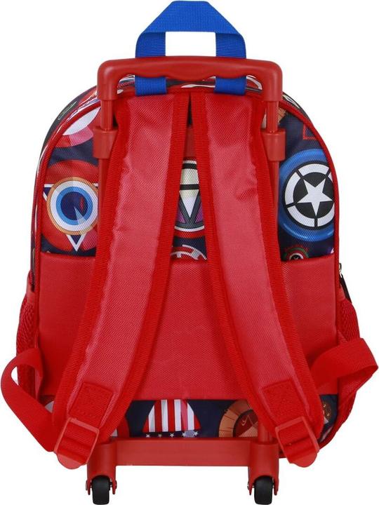 Immagine prodotto Karactermania Small 3D Backpack with Wheels Patriot (7 l)