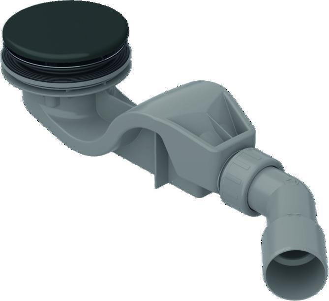 Actual product image Bette Solid 50 drain set, lateral 0.6 l/s (Drainage set)