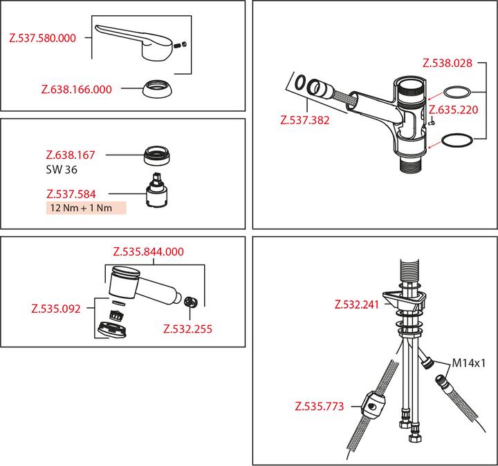 Actual product image KWC Kitchen faucet Isla