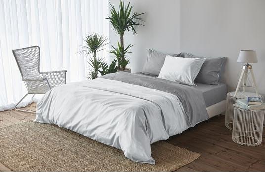Immagine prodotto Living Home Uni Satin Doubleface (Set di biancheria da letto, 200 x 200 cm, 80 x 80 cm)