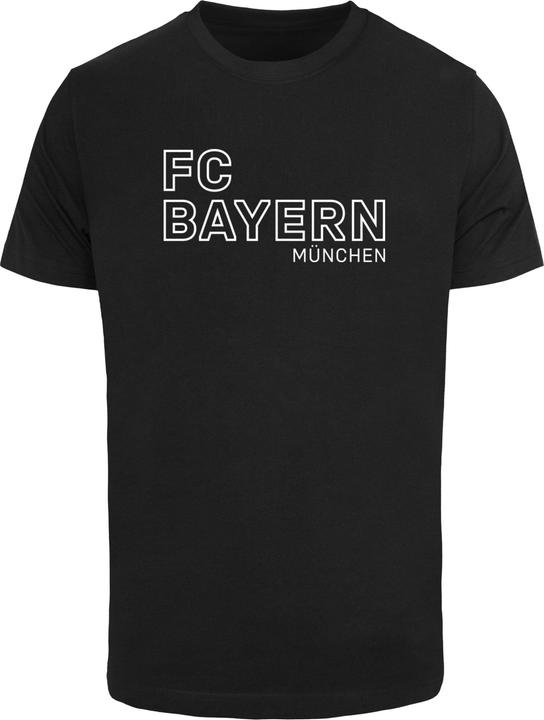 Produktbild FC Bayern München Logo Vertical T-Shirt Round Neck - 115207 (4XL)