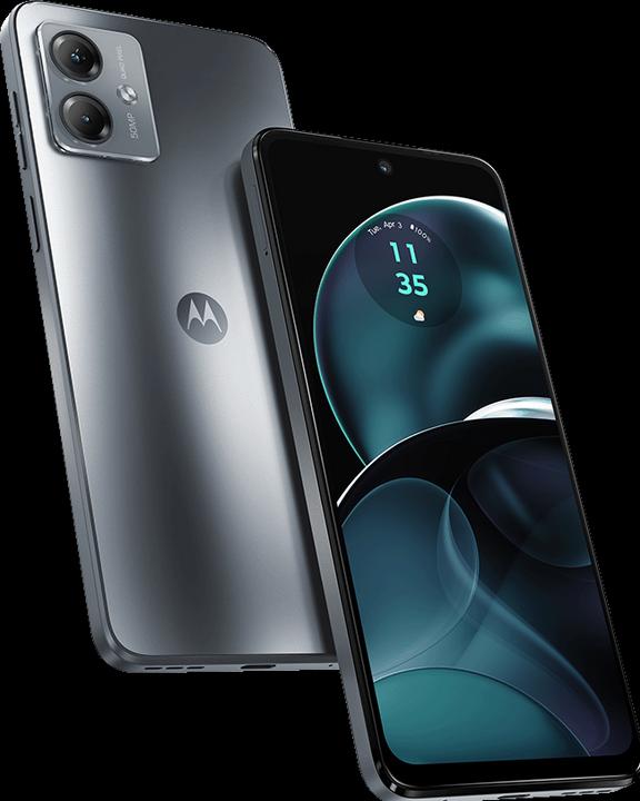 Image du produit Motorola Moto G14 (128 Go, Gris acier, 6.50", Double SIM, 50 Mpx, 4G)