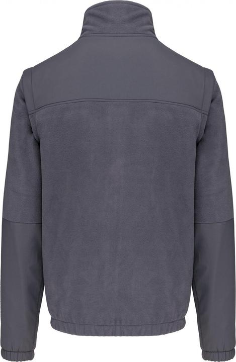 Produktbild Kariban Fleece mit Reissverschluss abnehmbare Ärmel (XXL)
