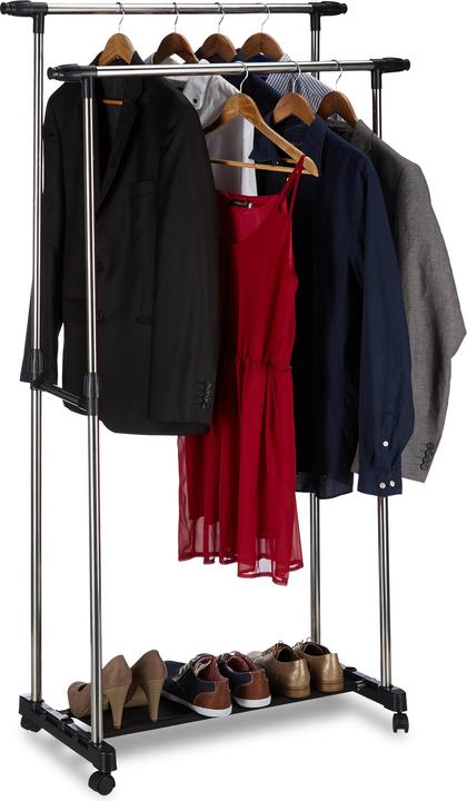 Produktbild Relaxdays Rollgarderobe