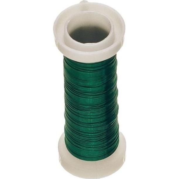 Brewis Grüner Blumendraht, 20 m (20 m) (47603940)