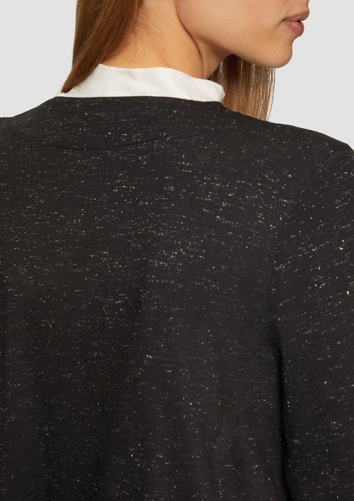 Produktbild S.Oliver Indoor-Jacke Langer Cardigan mit Glitzergarn (36)