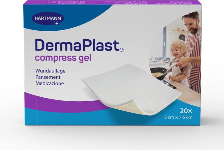 Actual product image DermaPlast Compress Gel (20 x)