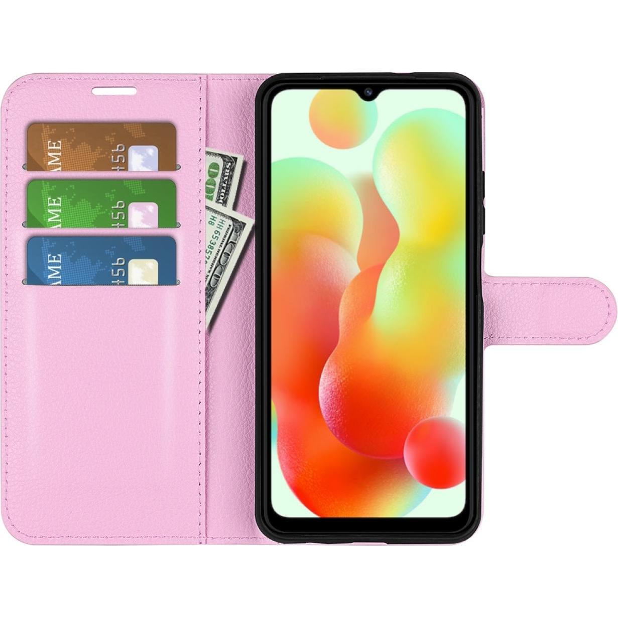 Thumbnail - Screenguard Xiaomi Redmi 12C Leather Guard Lederhülle (Xiaomi Redmi 12C), Smartphone Hülle, Rosa