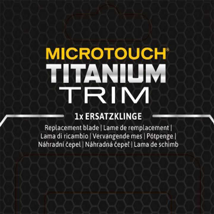 Produktbild MediaShop Micro Touch Titanium Trim Ersatzrasierkopf (1 x)