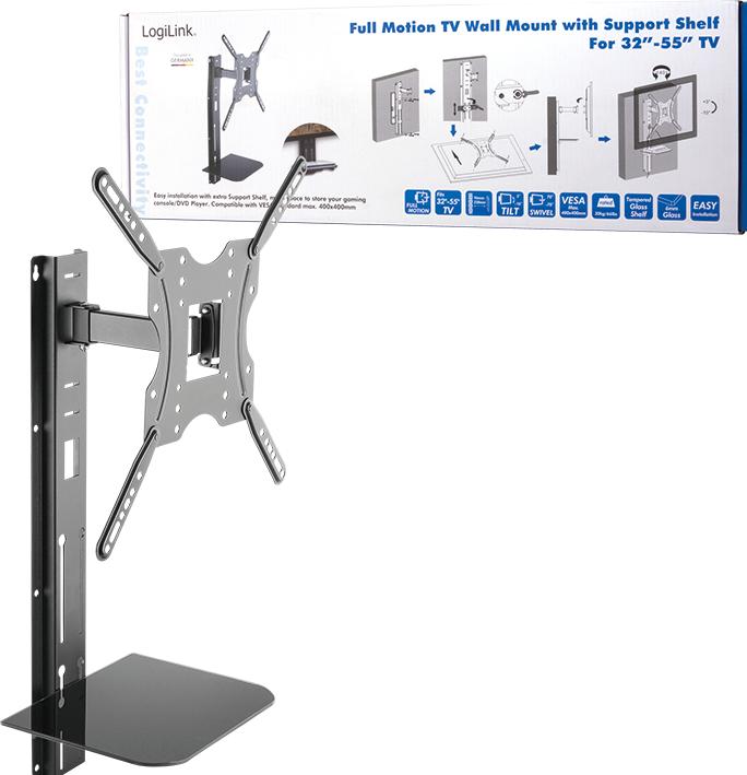 Produktbild LogiLink TV Wandhalterung (55", 30 kg)