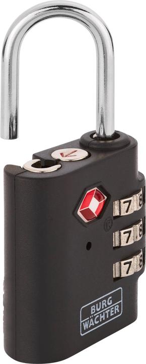 Produktbild Burg Wächter Zahlen-Vorhangschloss TSA 77 30 SB