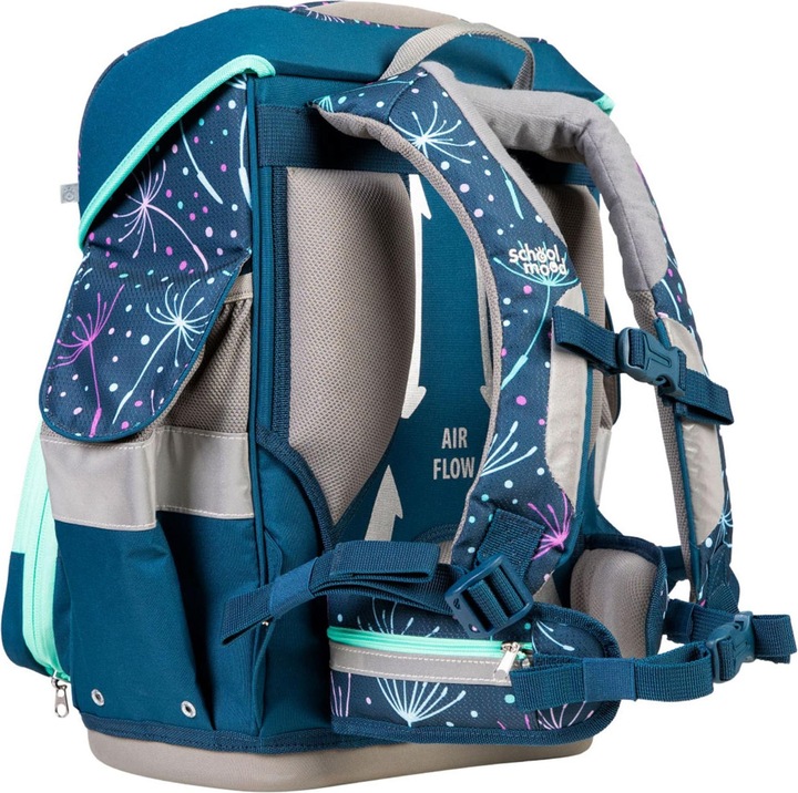 Immagine prodotto School-Mood Set di zaini per la scuola Timeless Pro da 7 pezzi (23.50 l)