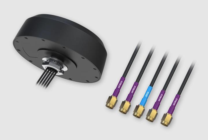 Teltonika 5G Combo MIMO Mobil-/GNSS-Dach-SMA-Antenne (5G)