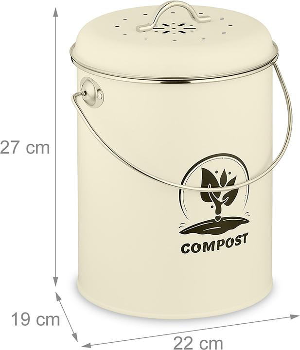 Produktbild Relaxdays Komposteimer (5.50 l)