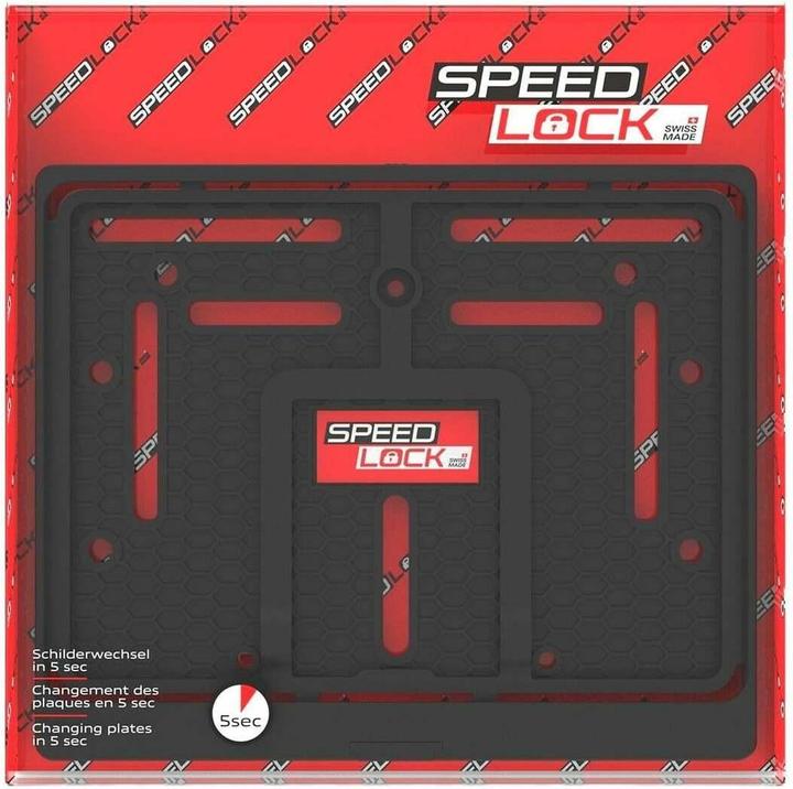 Produktbild Speedlock Nummernrahme (Heck, Universal)