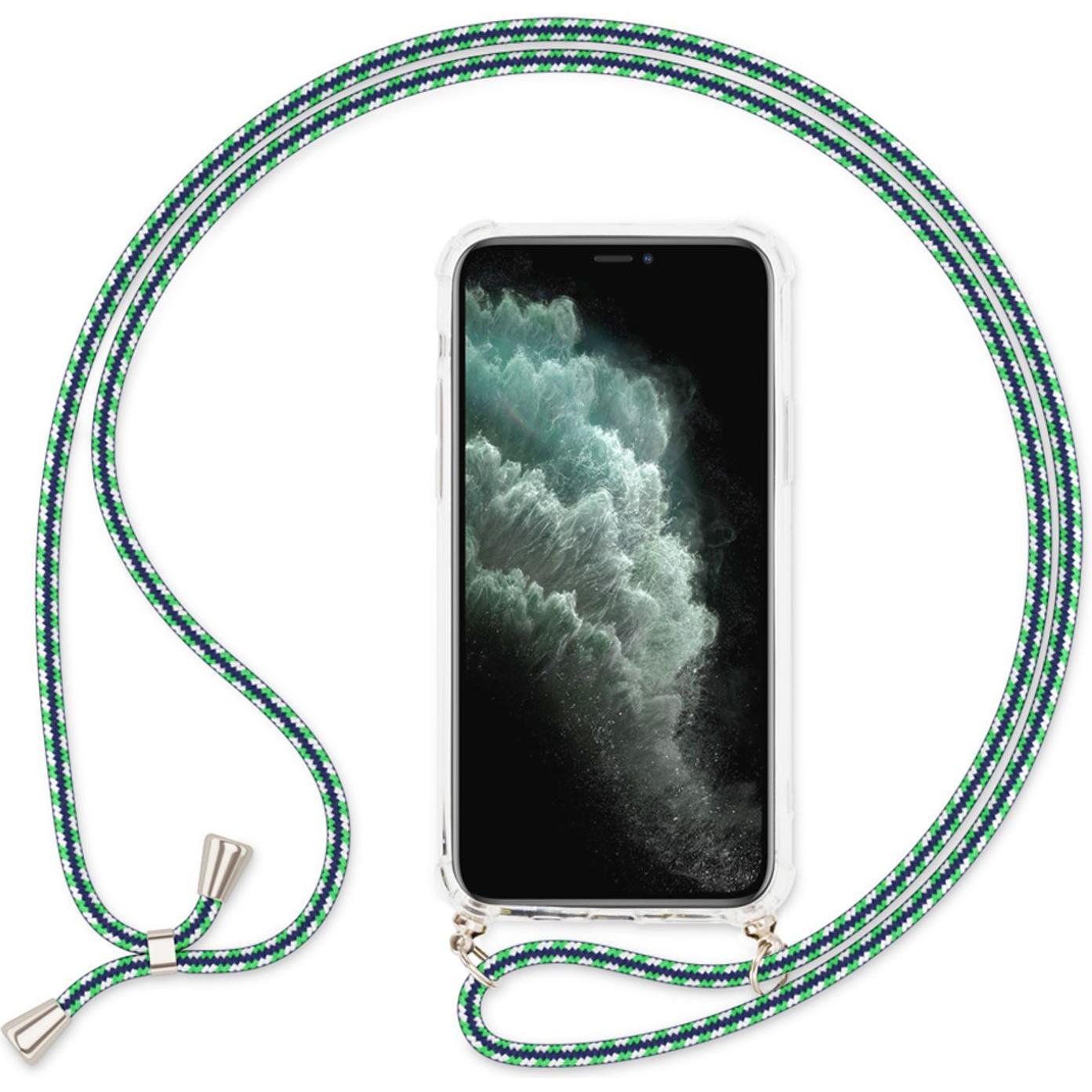Nalia Handyhülle mit Kette, Handykette, Grün